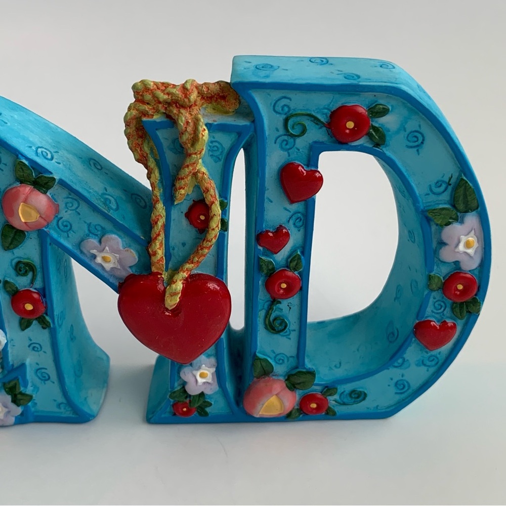 MARY ENGELBREIT Vintage 2000 FRIEND Blue Decorative Accent Resin Figurine - Picture 6 of 12